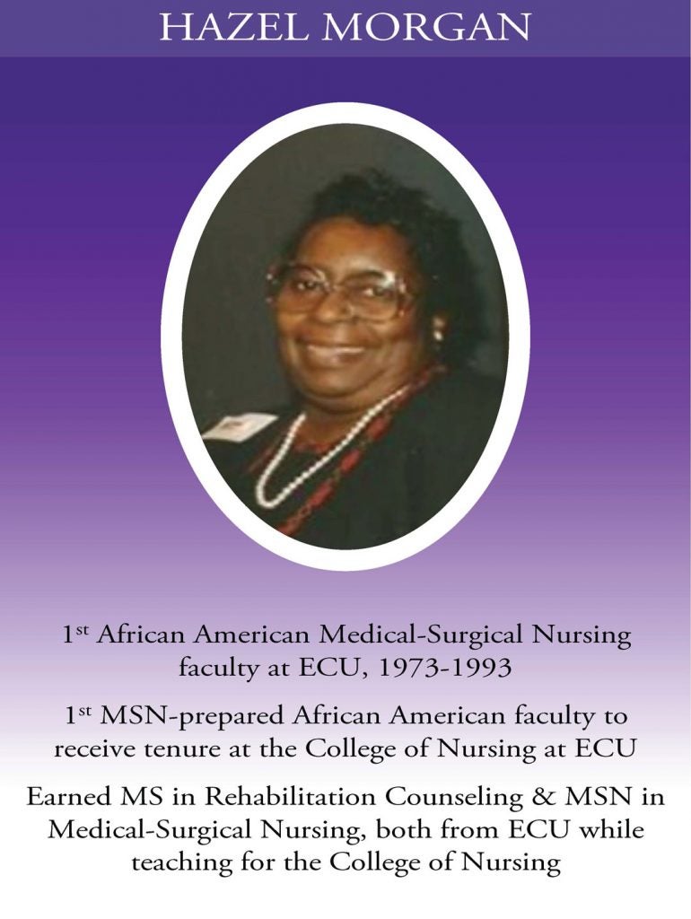 A Look Back At Trailblazers in African American Nursing Page 2 - Hazel Morgan