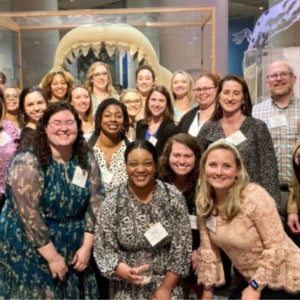 Graduate students with Dr. Forbes and Mrs. Spence and other faculty at Nurses Night at the Legislature in Spring 2023.